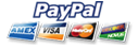 We Accept PayPal, Visa, MasterCard, American Express and Discover!